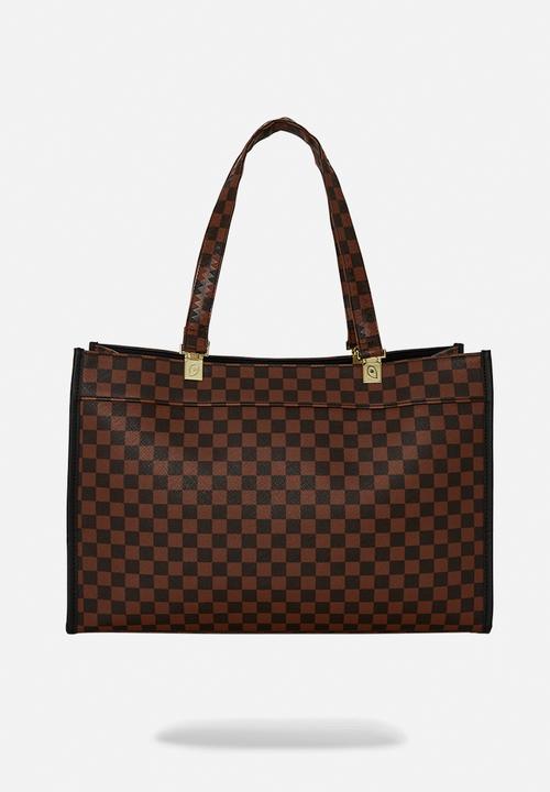 Sprayground - Sawtooth Sharks In Paris Tortuga Tote - Brown