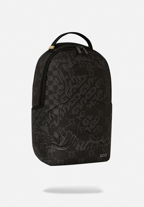 Sprayground - 3Am Check Backpack - Black/Grey