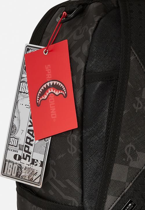 Sprayground - 3Am Check Backpack - Black/Grey