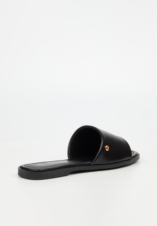 Miss Black - Cream 1 flat sandal - black