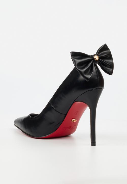 Miss Black - Lola 51 back bow court heel - black