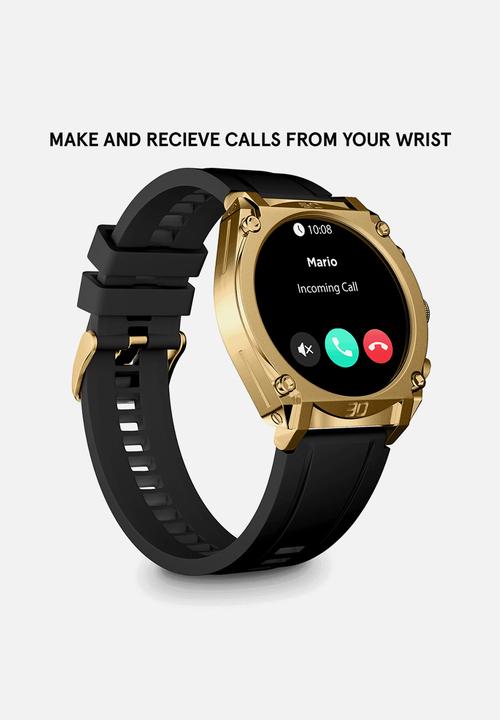 Police - Smart watch IP LED screen strap - black