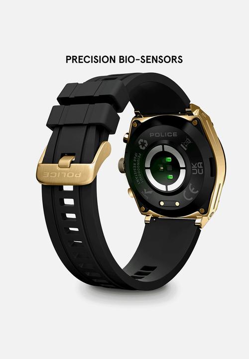 Police - Smart watch IP LED screen strap - black