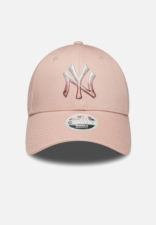 New Era - Female metallic logo 9forty®-pink