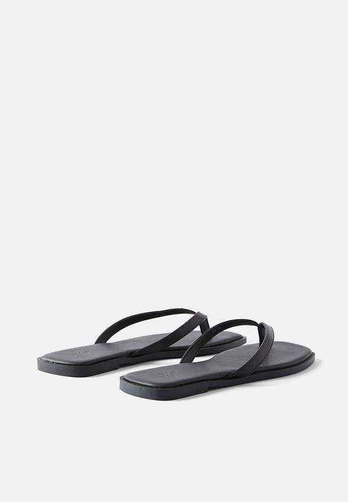 Cotton On - Byron slide - black