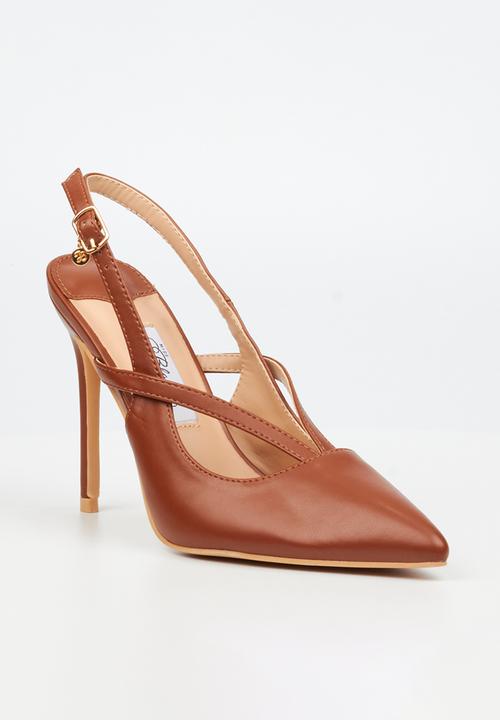 Miss Black - Lola 60 slingback court heel - tan