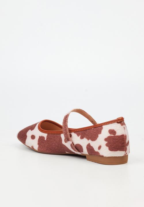 Miss Black - Saga 2 baby doll pump - cow