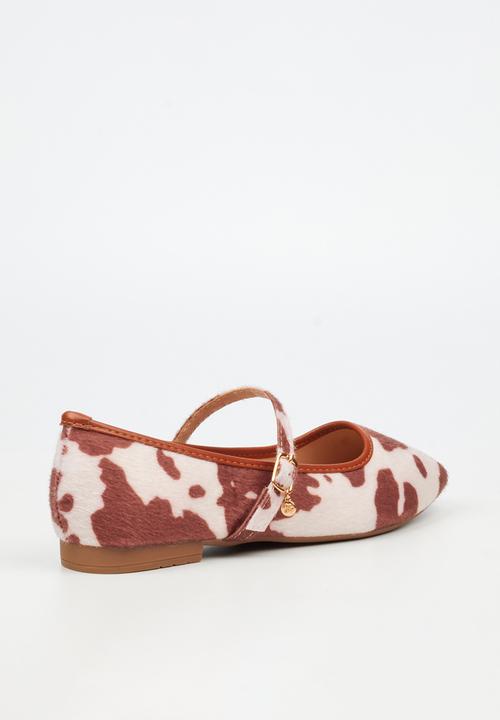Miss Black - Saga 2 baby doll pump - cow