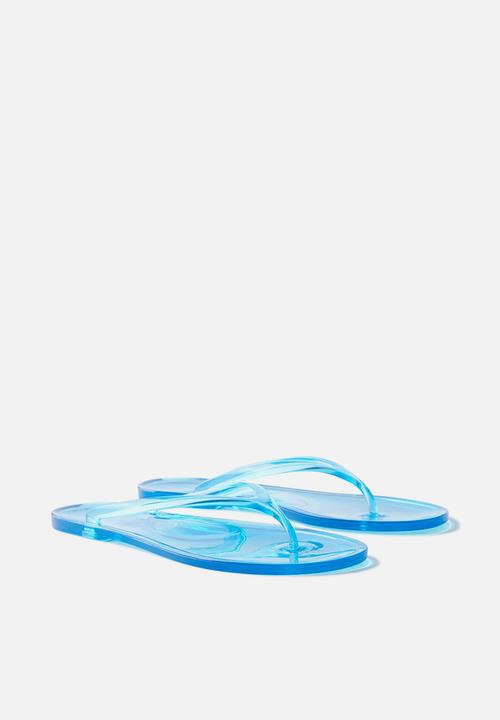 Cotton On - Blake jelly flip - blue