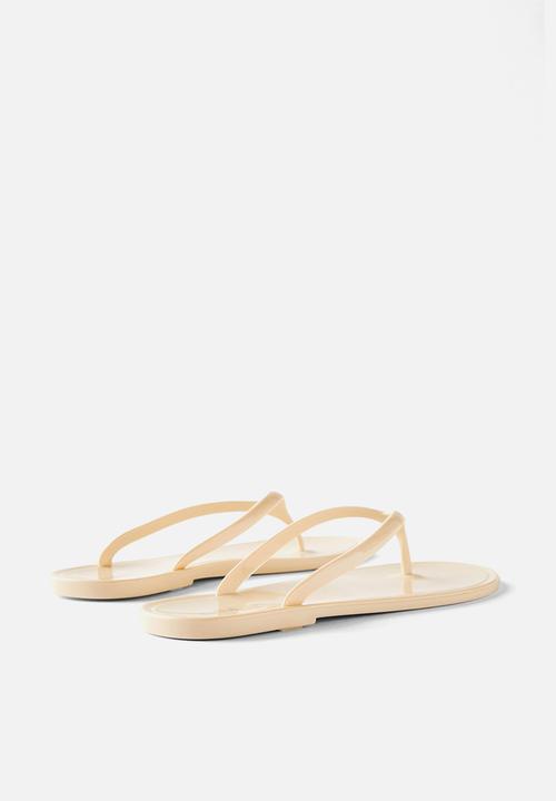 Cotton On - Blake jelly flip - ecru
