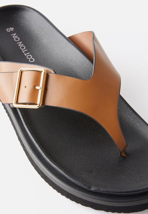 Cotton On - Elidy sandal - brown