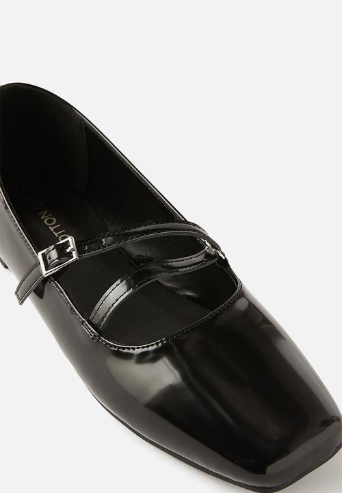 Cotton On - Frankie strappy ballet - black