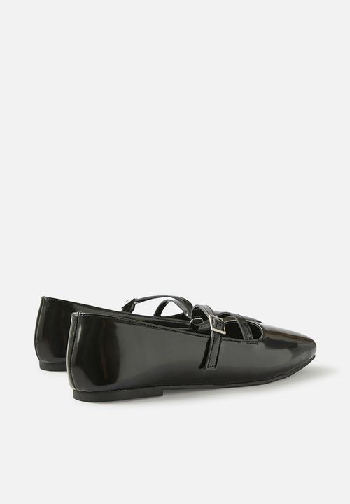Cotton On - Frankie strappy ballet - black