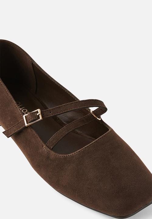 Cotton On - Frankie strappy ballet - brown