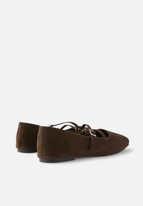 Cotton On - Frankie strappy ballet - brown