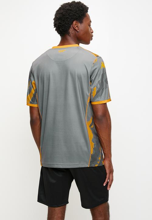 KAPPA - Kaizer Chiefs Kombat 2026 Am- Away Jsy - Grey & Yellow