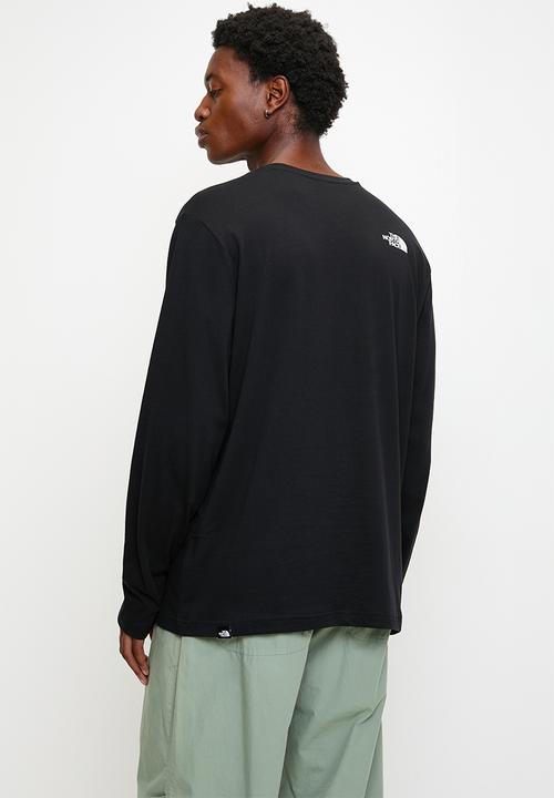 The North Face - M l/s simple dome tee - tnf black 
