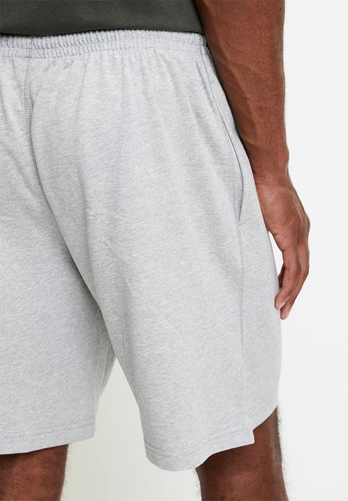 Nike - Club Knit Short - Dk Grey Heather/White