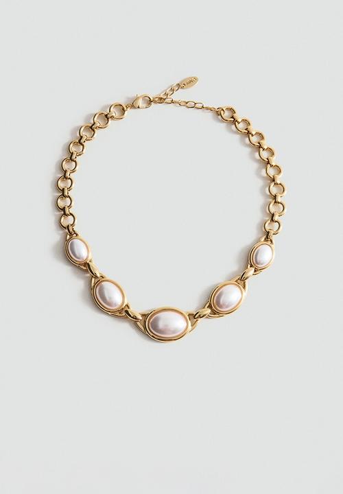 MANGO - Loretta necklace - gold