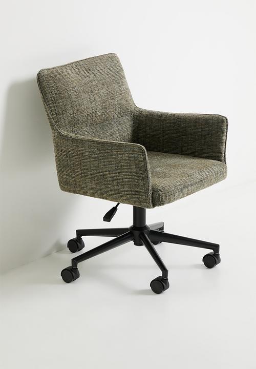 Sixth Floor - James office chair - green