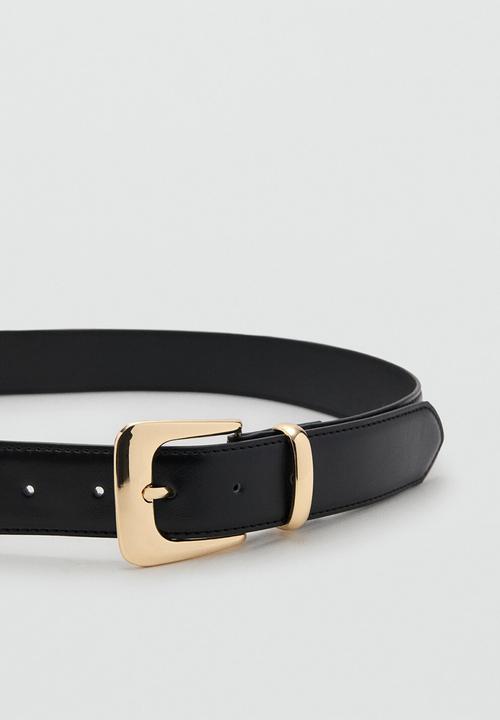 MANGO - Cinturon Apen Belt- Black