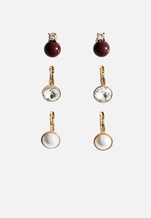 MANGO - Lujan earrings - gold