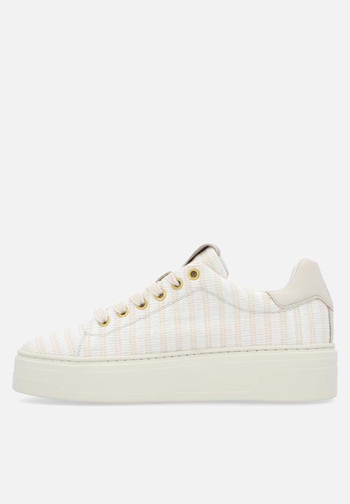 POLO - Textured platform sneaker - multi