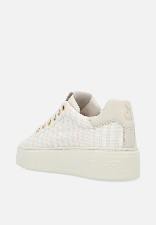 POLO - Textured platform sneaker - multi