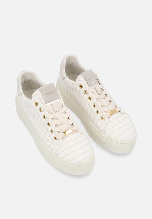 POLO - Textured platform sneaker - multi