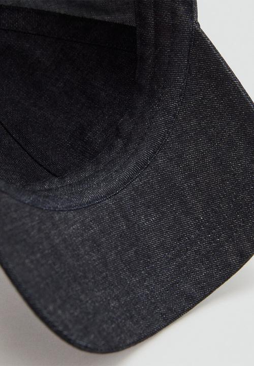 MANGO - Gorra Basic Cap - Black