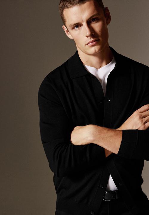MANGO - Camisa Willyo - Black