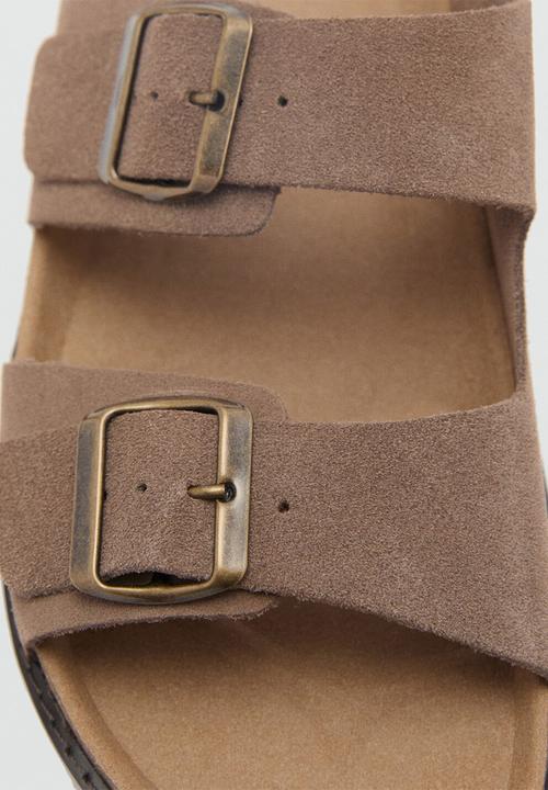 MANGO - Sandalia bio - brown 