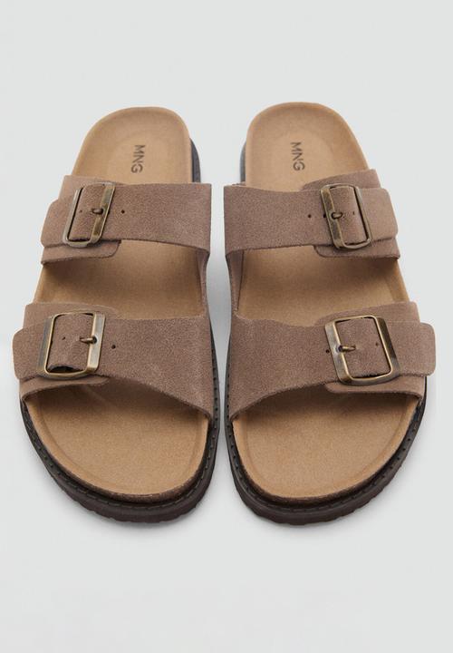 MANGO - Sandalia bio - brown 