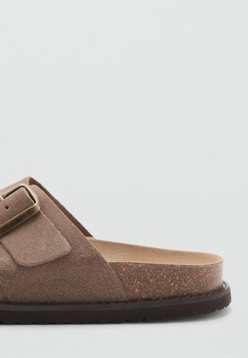 MANGO - Sandalia bio - brown 