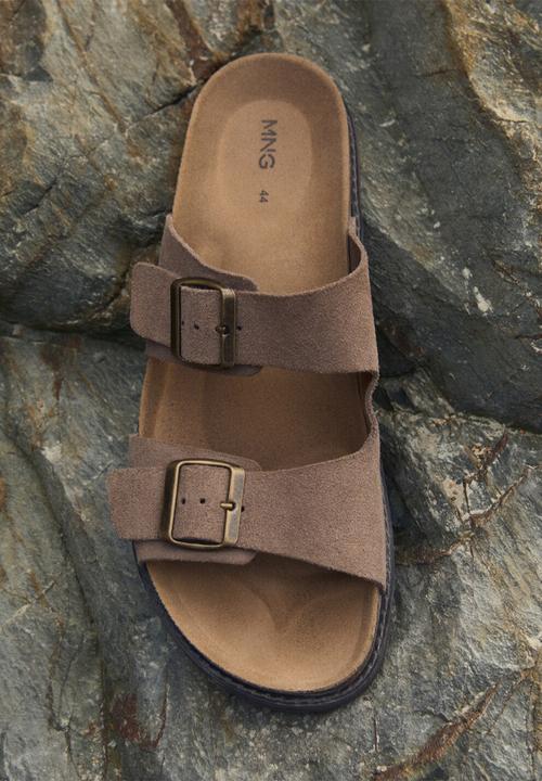 MANGO - Sandalia bio - brown 