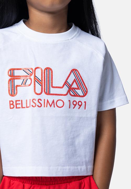 FILA - Caterina crop top - white