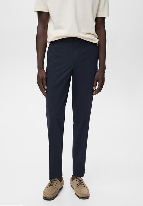 MANGO - Pantalon Parioli - Navy