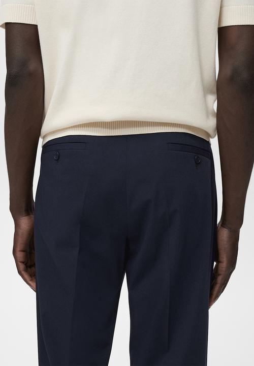 MANGO - Pantalon Parioli - Navy
