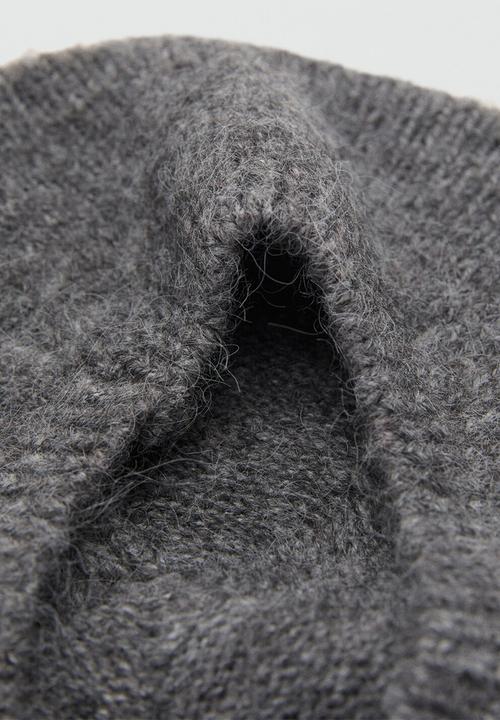 MANGO - Gorro Beri Beanie - Grey