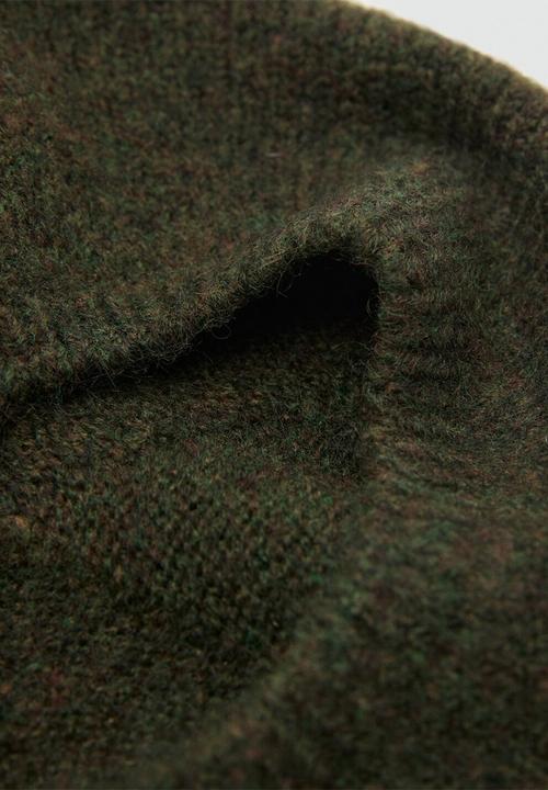 MANGO - Gorro Beri Beanie - Dark Green