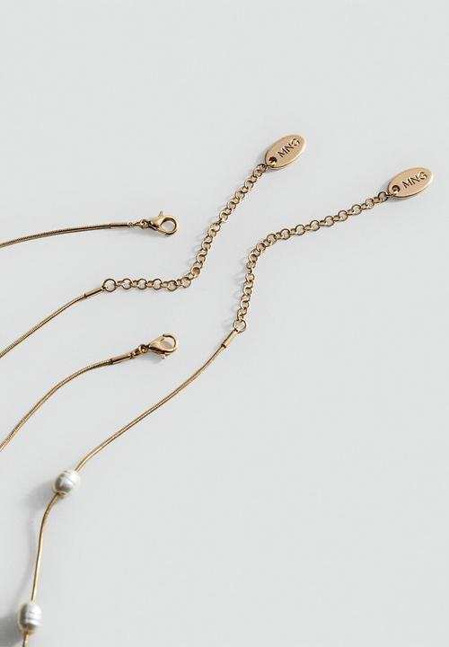 MANGO - Collar Luz Necklace - Gold
