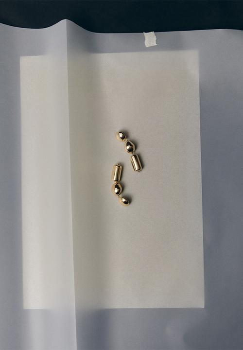 MANGO - Lara earrings-gold