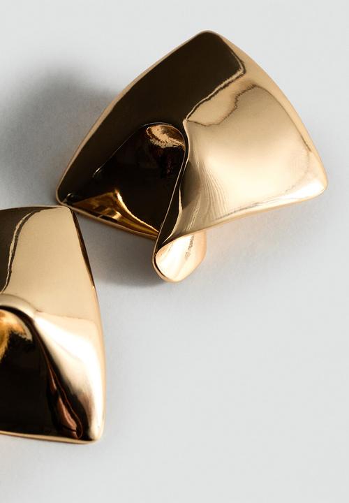 MANGO - Leire earrings-gold