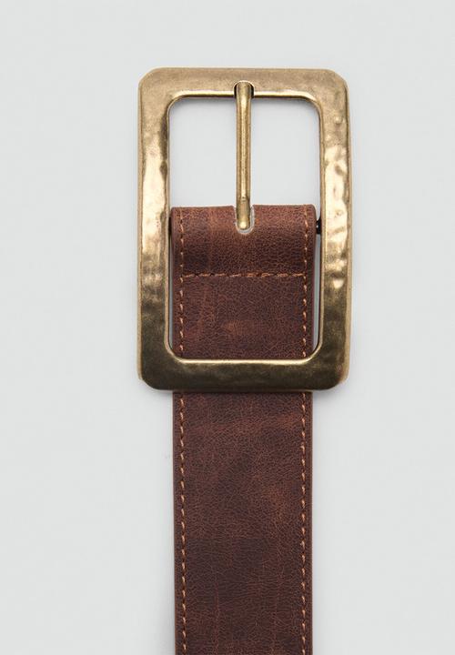 MANGO - Julieta belt-brown