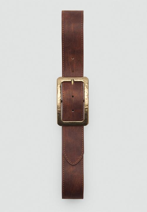 MANGO - Julieta belt-brown