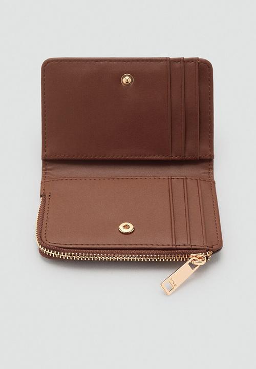 MANGO - Burgos 2 wallet - brown