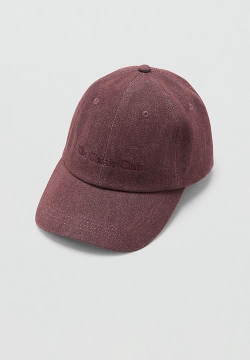 MANGO - Monaco cap - dark red