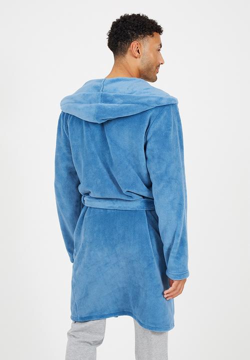 Brave Soul - James Dressing Gown - Blue