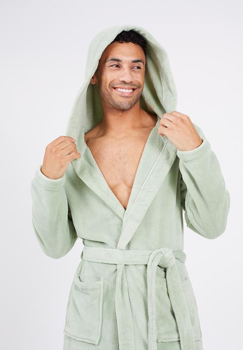 Brave Soul - James Dressing Gown - Sage
