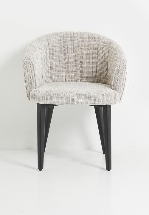 Sixth Floor - Crystal tweed dining chair - natural